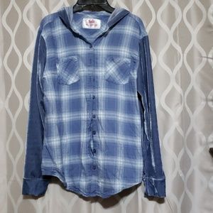 Girls plaid shirt